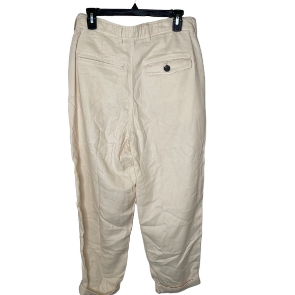 NEW WITH TAGS Everlane The TENCEL Parchment Cream Relaxed Chino in Size 6 - Picture 4 of 8